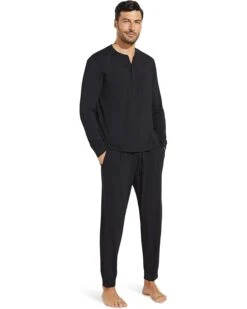 Eberjey Henry - The Long PJ Set | Sleepwear -Eberjeric Store 51NXtEJdWZL. AC SR736920