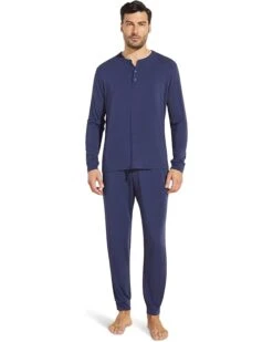 Eberjey Henry - The Long PJ Set | Sleepwear -Eberjeric Store 610R82B9MkL. AC SR736920