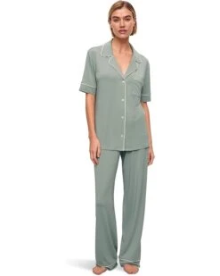 Eberjey Gisele Short Sleeve Pant Pj Set | Sleepwear -Eberjeric Store 614Gv95TUdL. AC SR736920