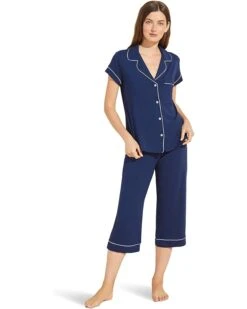 Eberjey Gisele - The Cropped Pajama Set | Sleepwear -Eberjeric Store 619dqrBWVRL. AC SR736920