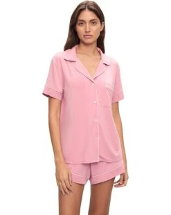 Eberjey Gisele Relaxed Short PJ Set | Sleepwear -Eberjeric Store 61DQZCuBpNL. AC SR736920