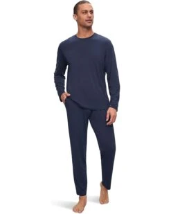 Eberjey Henry - The Long PJ Set | Sleepwear -Eberjeric Store 61Goh8x 03L. AC SR736920