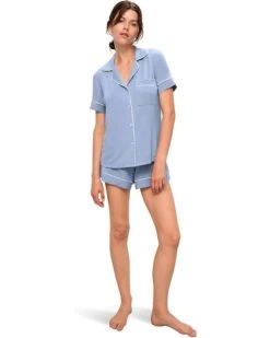 Eberjey Gisele Relaxed Short PJ Set | Sleepwear -Eberjeric Store 61JBCM6EvpL. AC SR736920