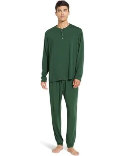 Eberjey Henry - The Long PJ Set | Sleepwear -Eberjeric Store 61QJyTMQ7HL. AC SR736920