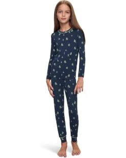 Eberjey Gisele Printed - The Night Time Set (Little Kids/Big Kids) | Sleepwear -Eberjeric Store 61QkviFjaL. AC SR736920