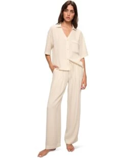 Eberjey Tencel Woven Short Sleeve Top | Sleepwear -Eberjeric Store 61RHQ3QH L. AC SR736920