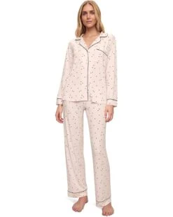 Eberjey Gisele Printed Long Pj Set | Sleepwear -Eberjeric Store 61VemzBTRVL. AC SR736920