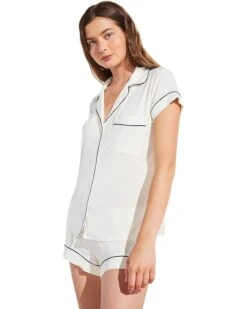 Eberjey Gisele - Shortie Short PJ Set | Sleepwear -Eberjeric Store 61Wmf MuJfL. AC SR736920