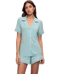 Eberjey Gisele Relaxed Short PJ Set | Sleepwear -Eberjeric Store 61YfoG0cdIL. AC SR736920