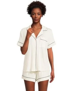 Eberjey Gisele Relaxed Short PJ Set | Sleepwear -Eberjeric Store 61Z6w56wR0L. AC SR736920