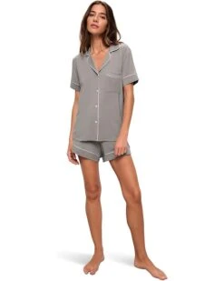 Eberjey Gisele Relaxed Short PJ Set | Sleepwear -Eberjeric Store 61a zNPKdDL. AC SR736920