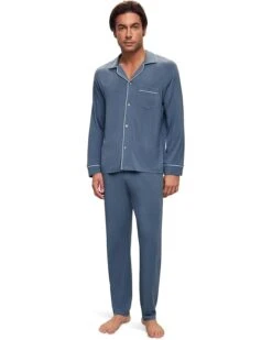 Eberjey The William Modal Long PJ Set | Sleepwear -Eberjeric Store 61c3dHSWkjL. AC SR736920