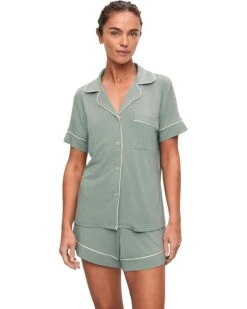 Eberjey Gisele Relaxed Short PJ Set | Sleepwear -Eberjeric Store 61cMF89JS0L. AC SR736920