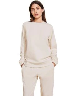 Eberjey Luxe Sweats - The Long Sweatshirt | Hoodies & Sweatshirts