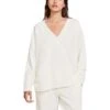 Eberjey Recycled Boucle - The V-Neck Top | Sleepwear