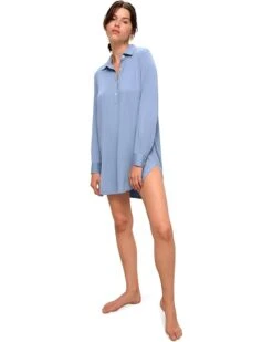 Eberjey Gisele - The Boyfriend Sleepshirt | Sleepwear -Eberjeric Store 61ujQBqCsbL. AC SR736920