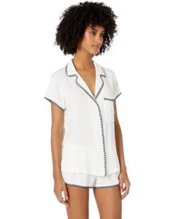 Eberjey Frida Shortie Pj Set | Sleepwear -Eberjeric Store 715J3mphogL. AC SR736920