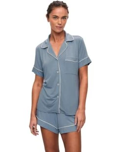 Eberjey Gisele Relaxed Short PJ Set | Sleepwear -Eberjeric Store 719DE xl2kL. AC SR736920