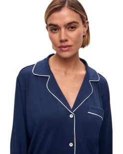 Eberjey Gisele Long Sleeve Top & Short PJ Set | Sleepwear -Eberjeric Store 71D3QbriTAL. AC SR736920