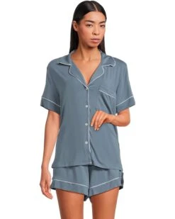 Eberjey Gisele Relaxed Short PJ Set | Sleepwear -Eberjeric Store 71HEnmODzXL. AC SR736920
