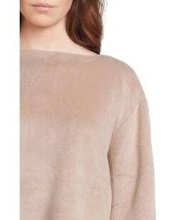 Eberjey Reversible Plush Raw Edge Pullover | Sleepwear -Eberjeric Store 71rsgNSRVuL. AC SR736920