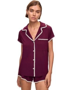 Eberjey Frida Shortie Pj Set | Sleepwear -Eberjeric Store 71v5f5Pq4YL. AC SR736920