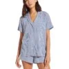 Eberjey Nautico Shortie Pajama Set | Sleepwear