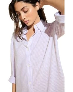 Eberjey Nautico Sleepshirt | Sleepwear -Eberjeric Store 81KAh5npMIL. AC SR736920