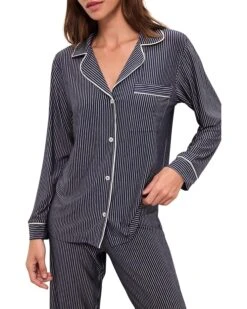 Eberjey Gisele Printed Long Pj Set | Sleepwear -Eberjeric Store 81PUxlf5nL. AC SR736920