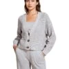 Eberjey Recycled Sweater - The Cropped Cardigan | Sleepwear