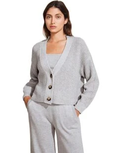 Eberjey Recycled Sweater - The Cropped Cardigan | Sleepwear