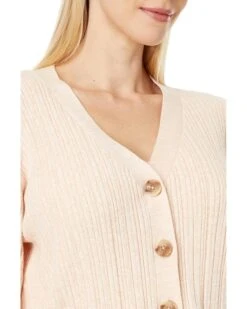 Eberjey Organic Cotton Sweater Rib Cardi | Sleepwear -Eberjeric Store 81xVoVyjHOL. AC SR736920